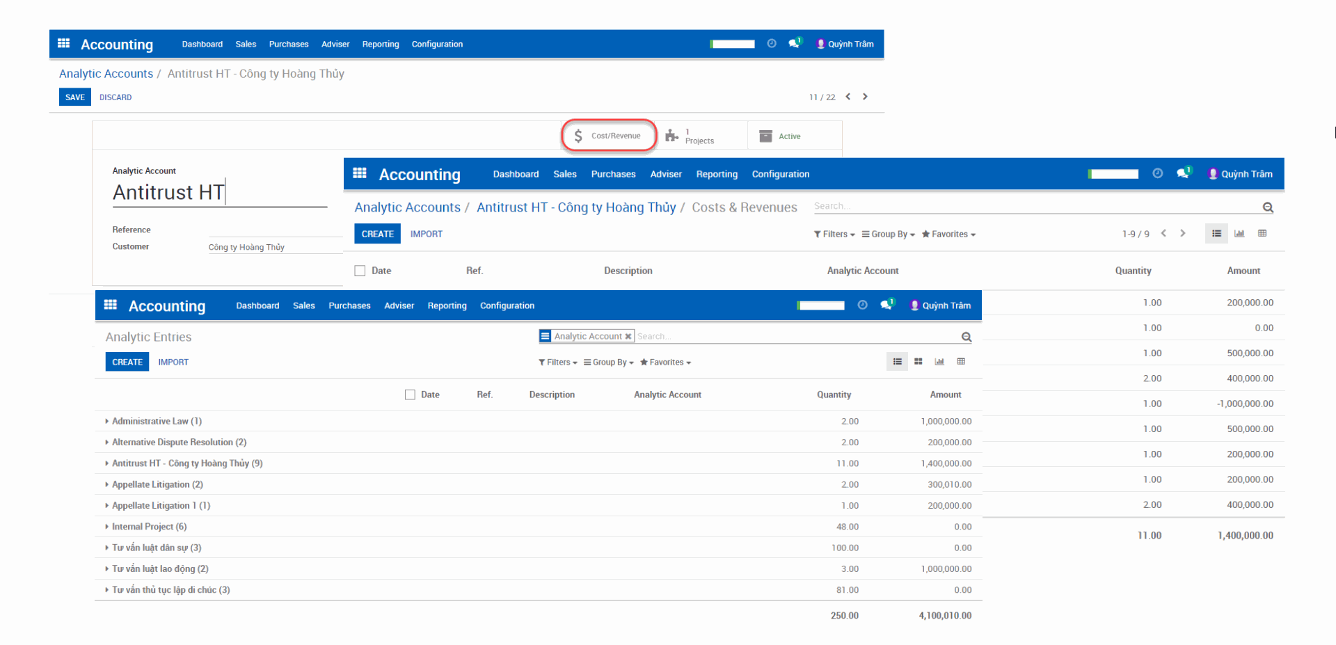 Odoo image and text block