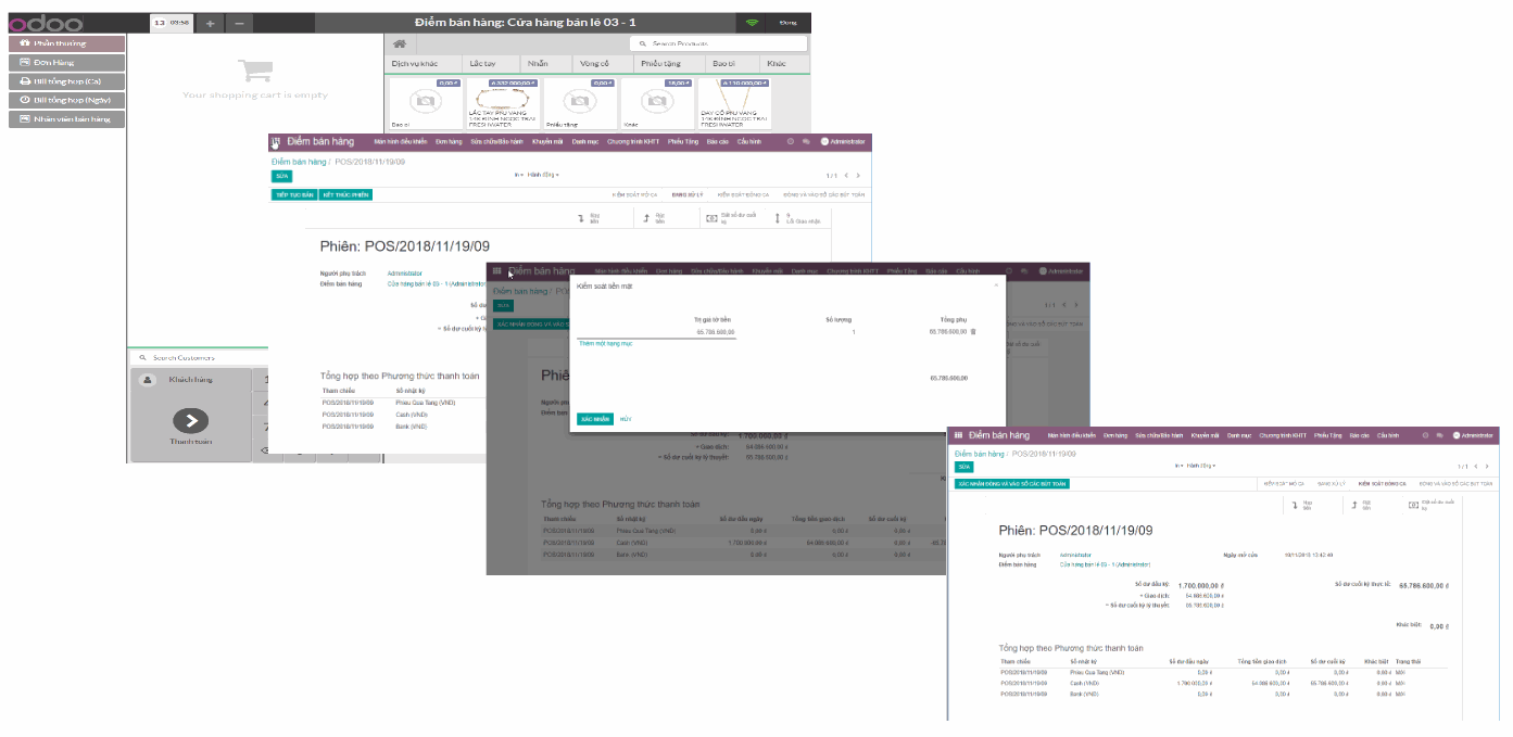 Odoo image and text block