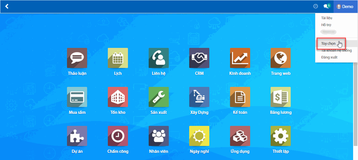 Odoo text and image block