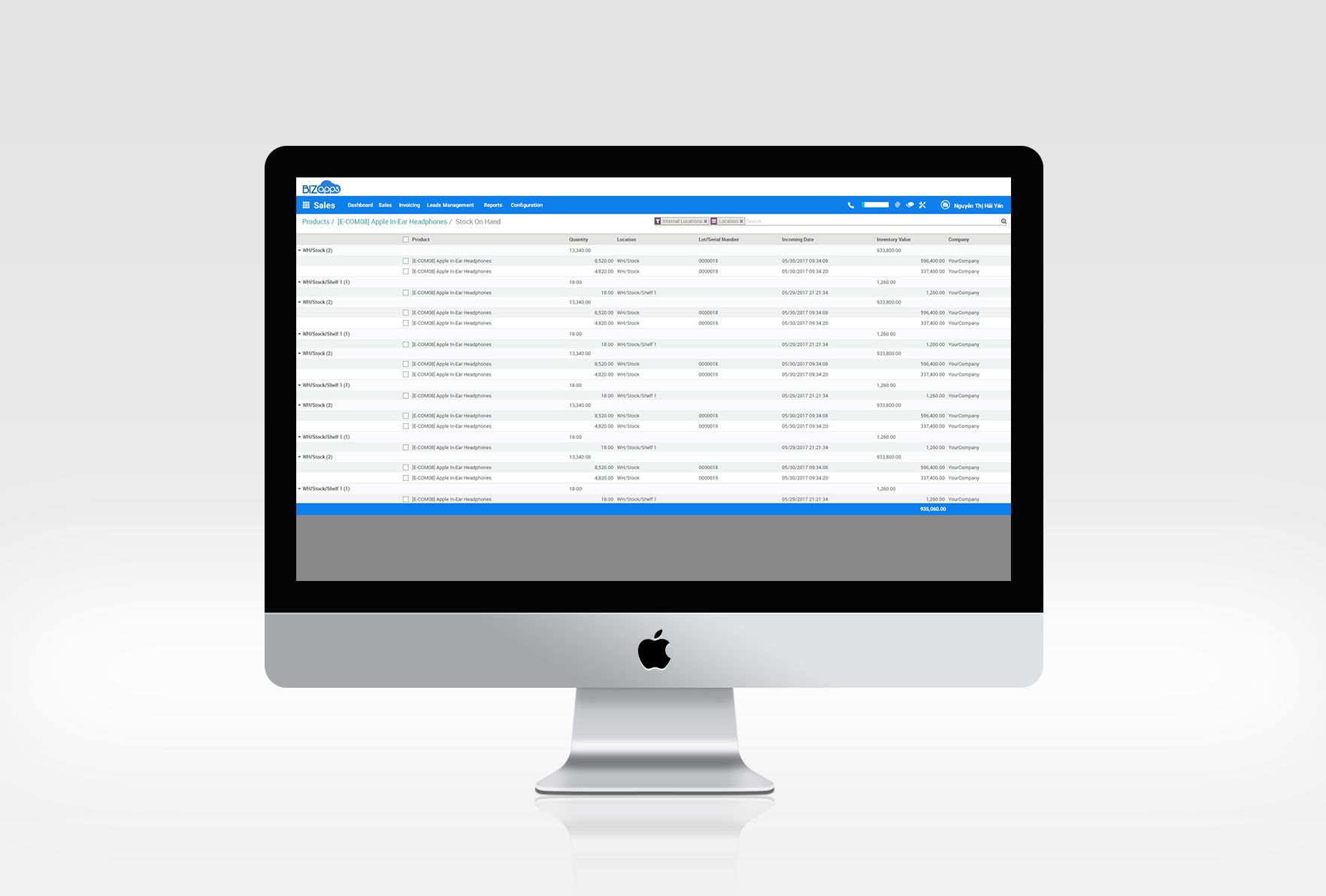 Odoo text and image block