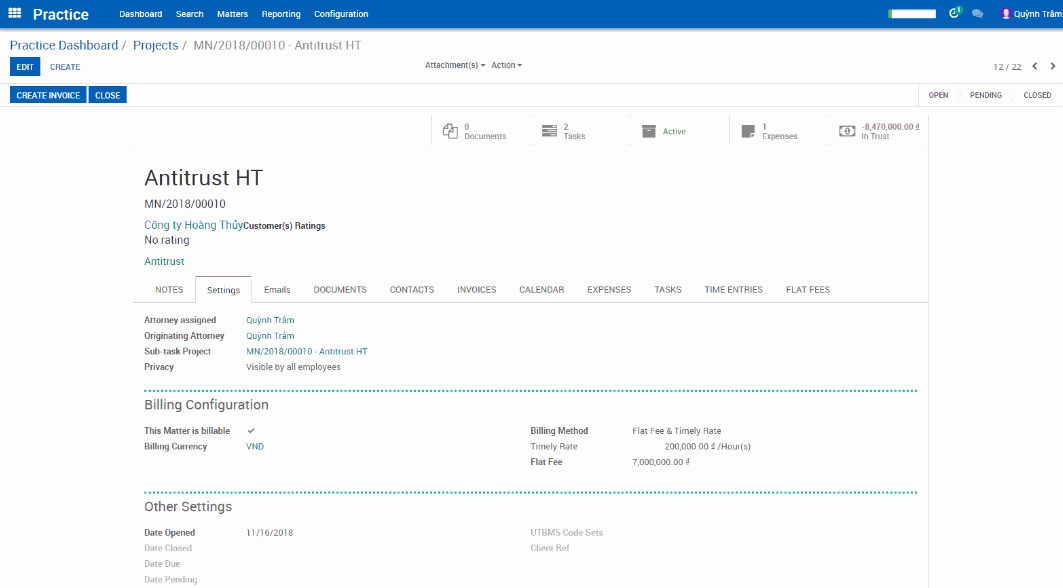 Odoo image and text block