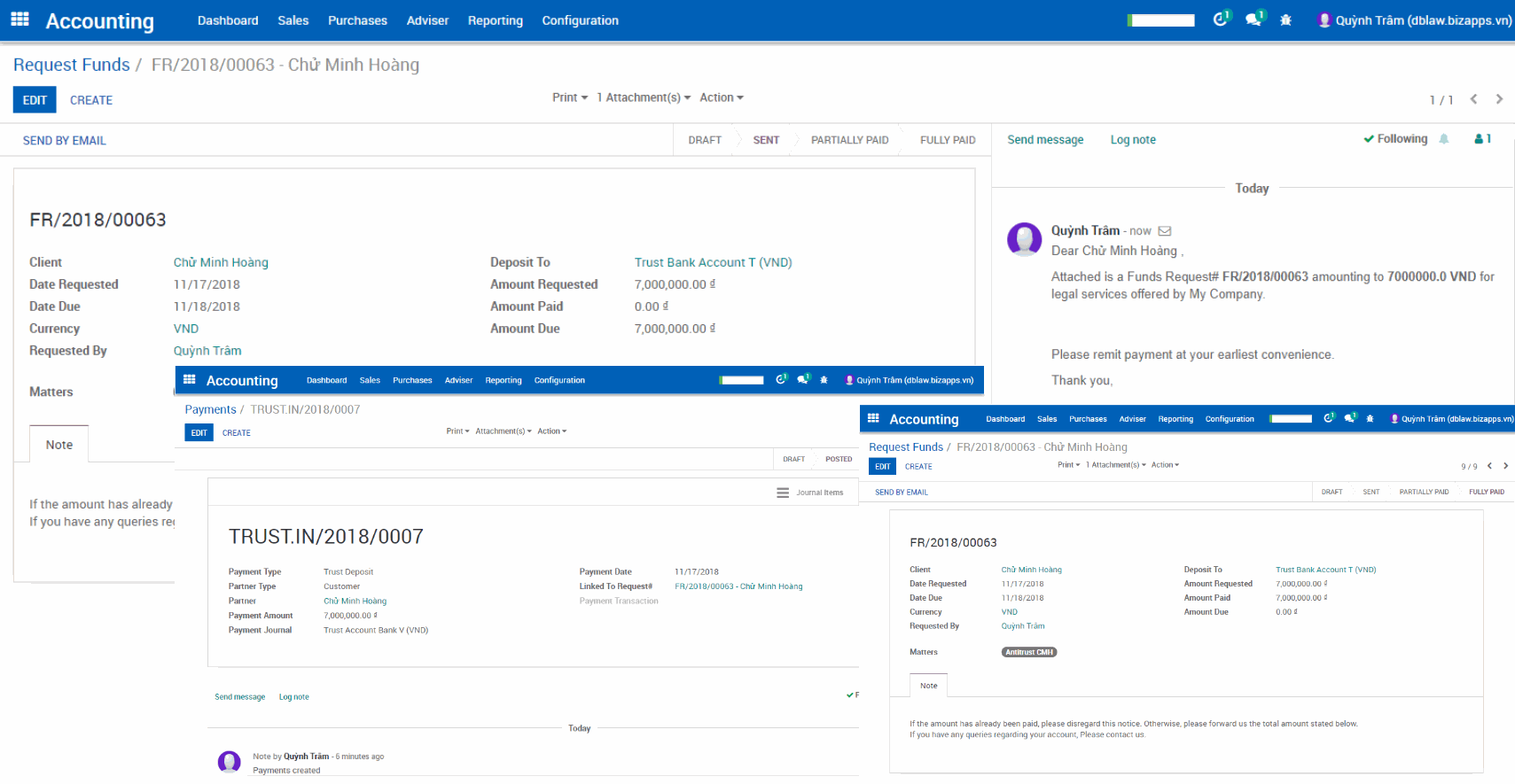 Odoo image and text block