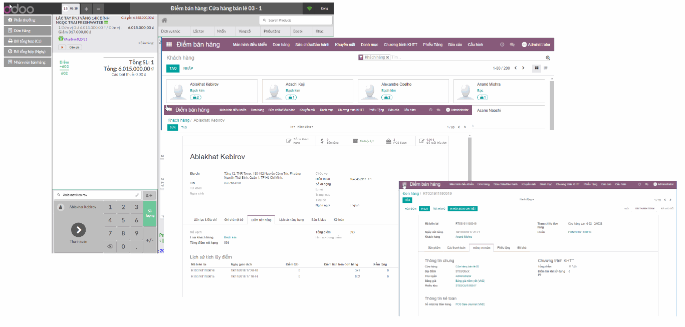 Odoo image and text block