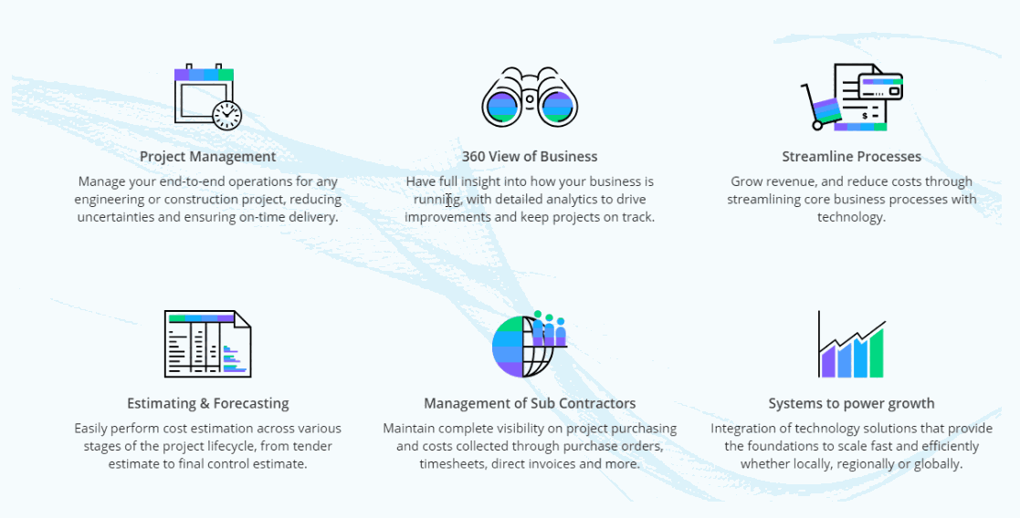 Odoo text and image block