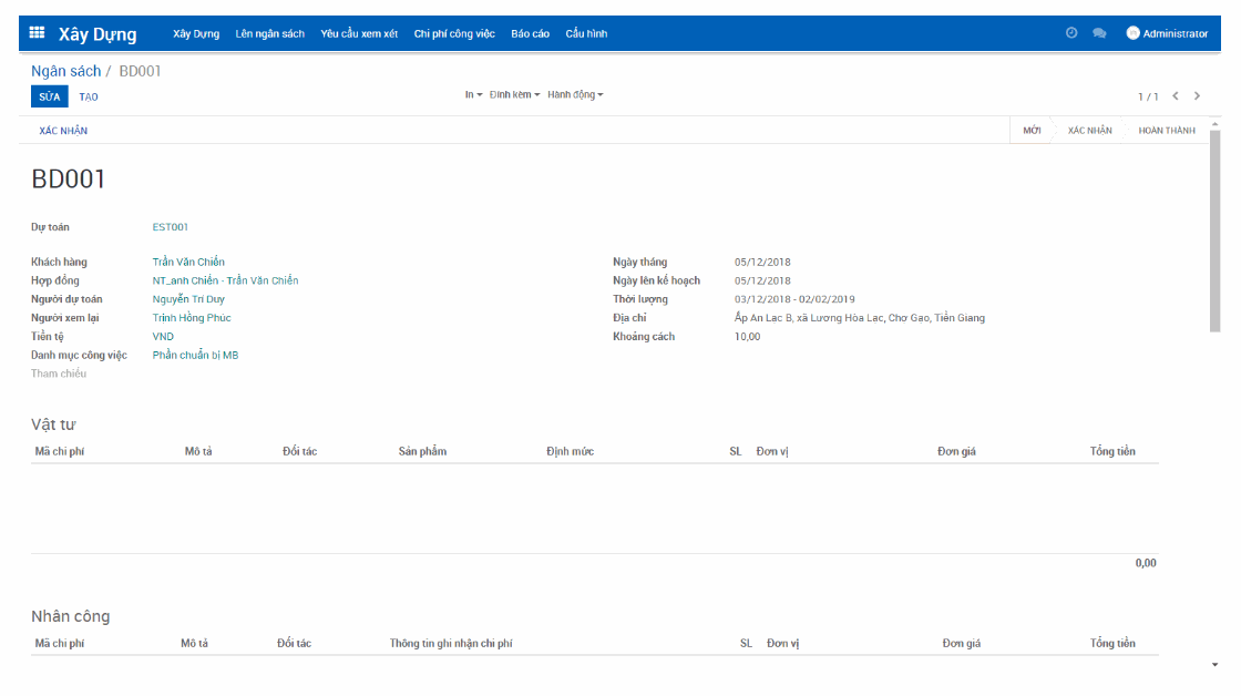 Odoo image and text block