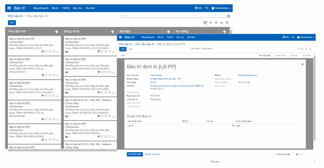 Odoo image and text block