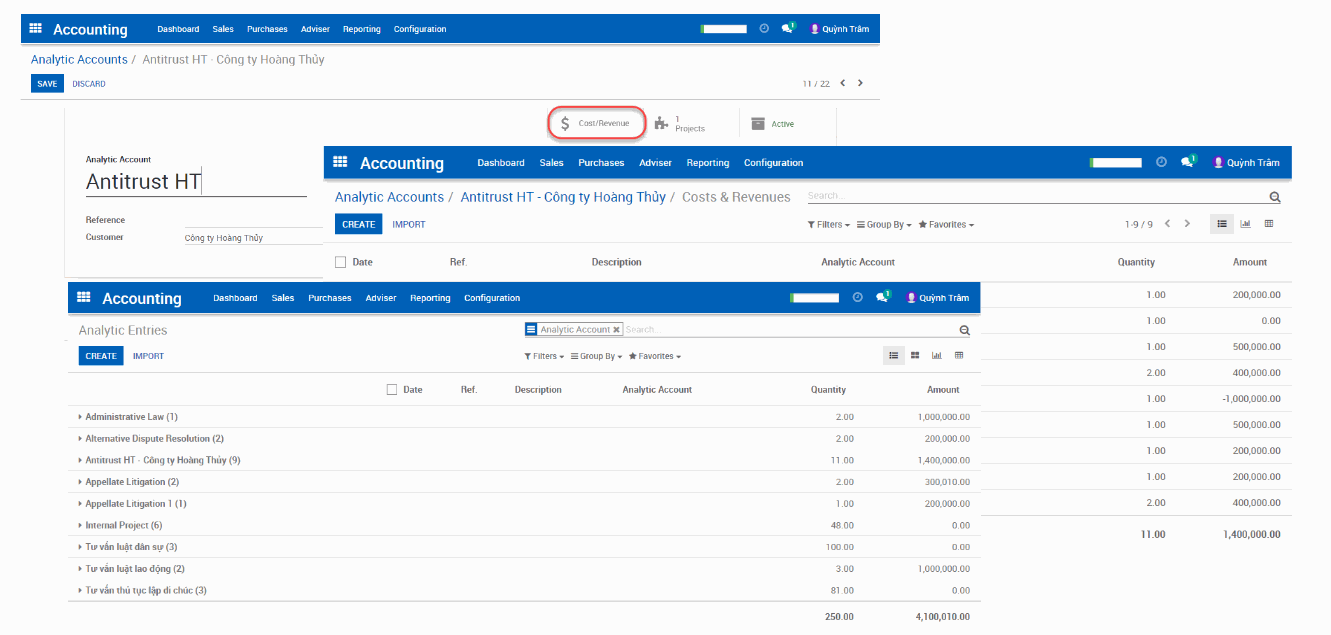 Odoo image and text block