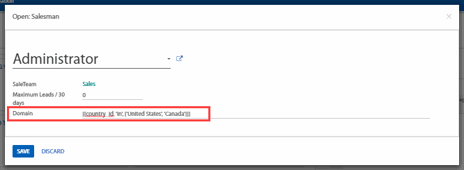 Odoo image and text block