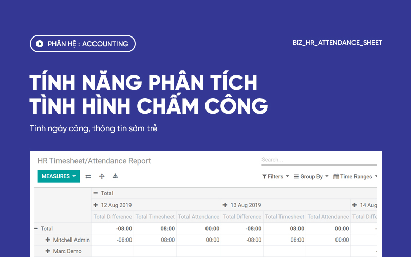 Bảng chấm công nhân sự