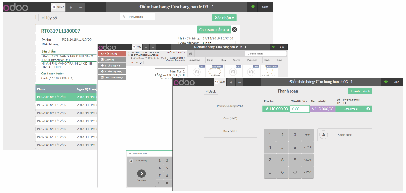 Odoo text and image block