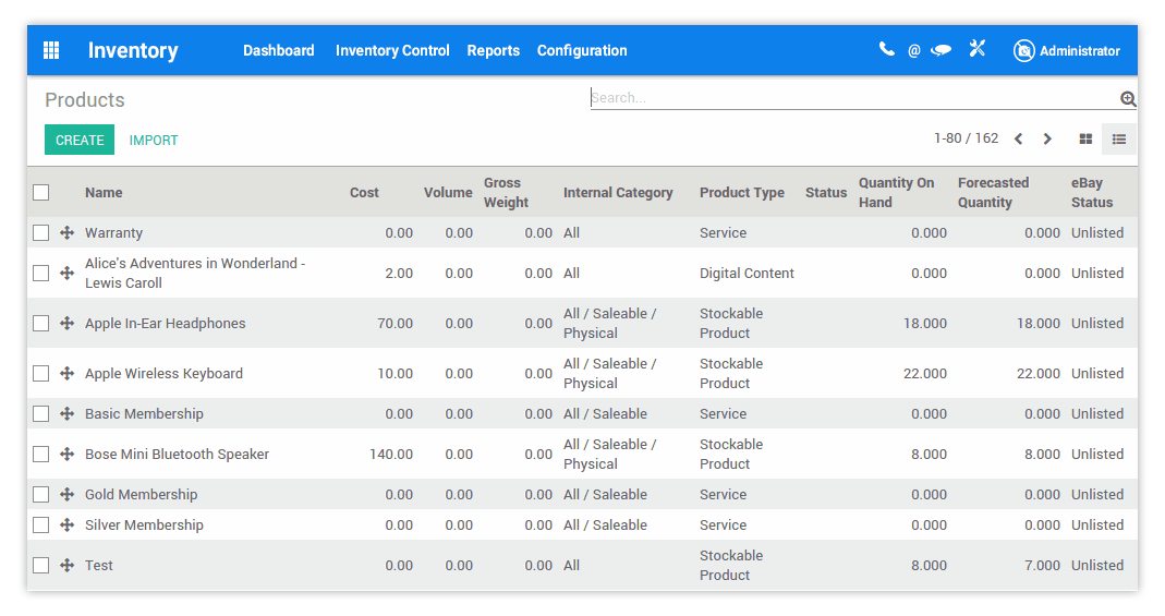 Odoo image and text block